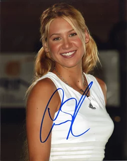 Anna Kournikova autograph