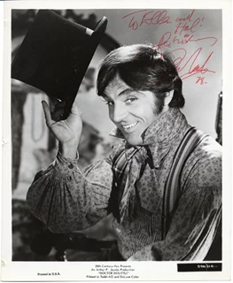 Anthony Newley autograph
