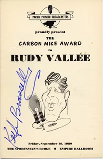 Keefe Brasselle autograph