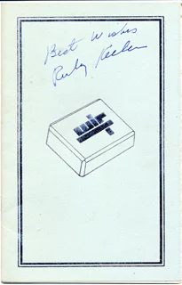 Ruby Keeler autograph