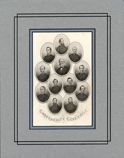 Civil War Confederate Generals autograph
