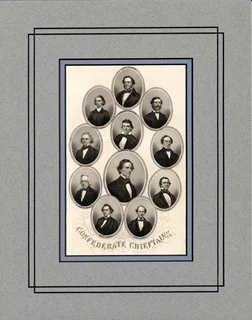 Civil War Confederate Chieftains autograph