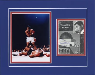Muhammad Ali autograph