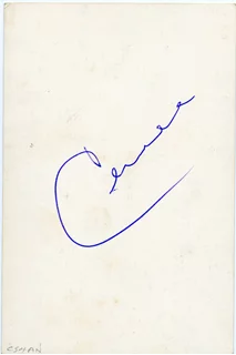 Chill Wills autograph