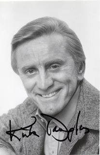 Kirk Douglas autograph