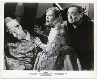 Vincent Price autograph