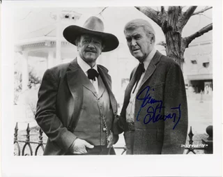 James Stewart autograph