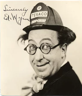 Ed Wynn autograph
