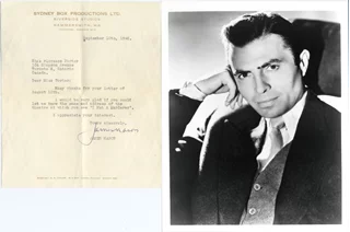 James Mason autograph