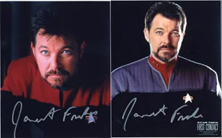 Jonathan Frakes autograph