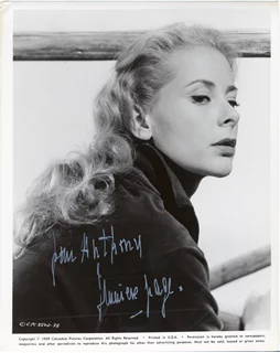 Genevieve Page autograph