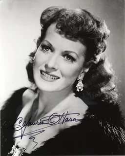 Maureen O'Hara autograph