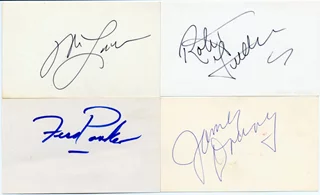 Cowboy Signature Lot autograph