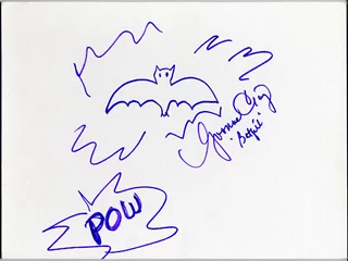 Yvonne Craig autograph