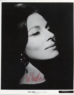 Viveca Lindfors autograph