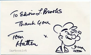 Tom Hatten autograph