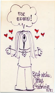 Cathy Guisewite autograph