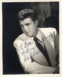 Dale Robertson autograph