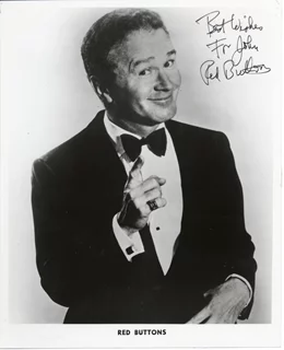 Red Buttons autograph