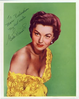 Esther Williams autograph