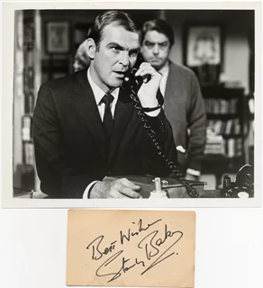 Stanley Baker autograph