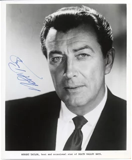 Robert Taylor autograph