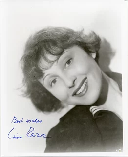 Luise Rainer autograph