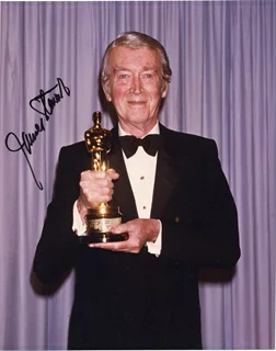 James Stewart autograph