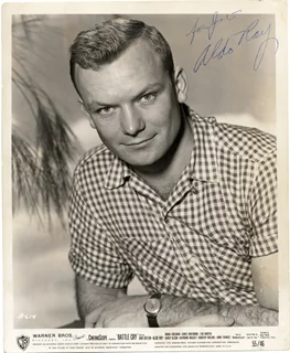 Aldo Ray autograph
