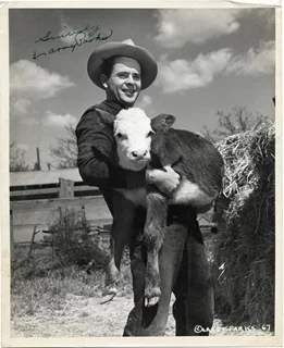 Larry Parks autograph