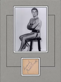 Buster Crabbe autograph