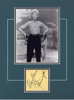 Barbara Stanwyck autograph
