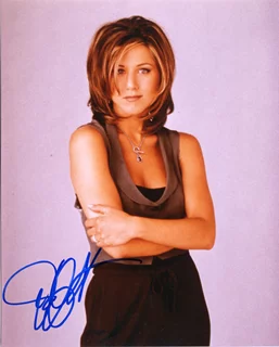 Jennifer Aniston autograph