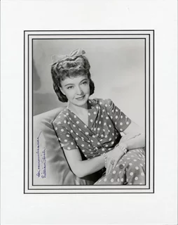 Lillian Gish autograph