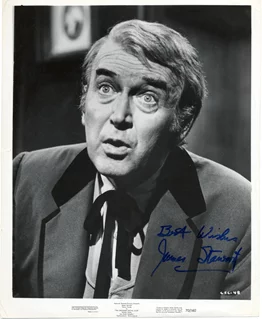 James Stewart autograph