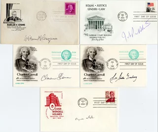 Supreme Court Signed FDC Lot autograph