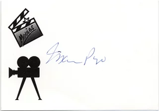 Mario Puzo autograph