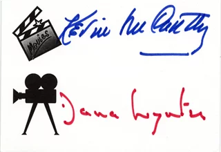 Kevin McCarthy & Dana Wynter autograph