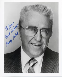 George Gobel autograph