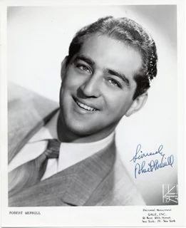 Robert Merrill autograph