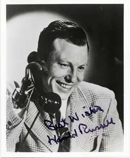 Harold Russell autograph