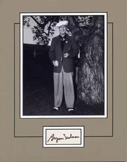 Byron Nelson autograph