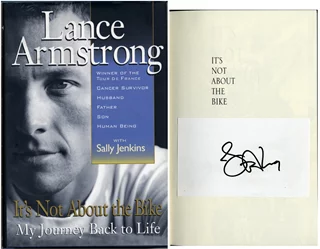 Lance Armstrong autograph