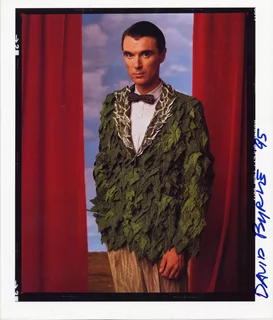 David Byrne autograph