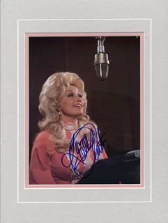 Dolly Parton autograph