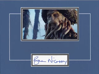 Bill Nighy autograph