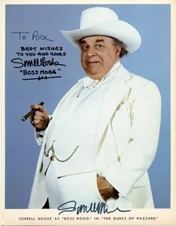 Sorrell Booke autograph