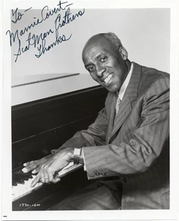 Scatman Crothers autograph