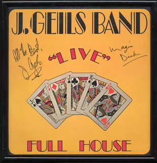 J.Geils Band autograph