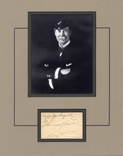 Thomas Lipton autograph